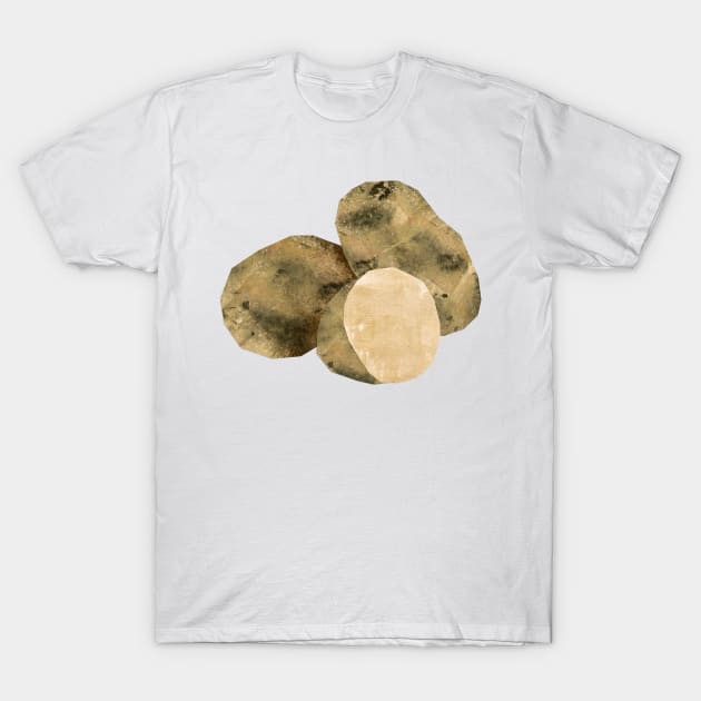 Potatoes T-Shirt by Babban Gaelg